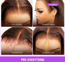 Load image into Gallery viewer, Lace Front Wig Bohemian Curls Pre-everything Glueless Wig Pre Plucked Natural Hairline