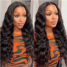 Load image into Gallery viewer, Natural Wave 13x6 Lace Frontal Human Hair Wigs 300% Density