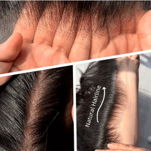 Load image into Gallery viewer, Natural Wave 13x6 Lace Frontal Human Hair Wigs 300% Density