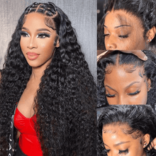 Load image into Gallery viewer, 13x6 Deep Wave Lace Frontal Human Hair Wig