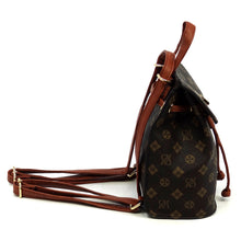 Load image into Gallery viewer, Monogram Convertible Drawstring Backpack