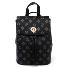 Load image into Gallery viewer, Monogram Convertible Drawstring Backpack