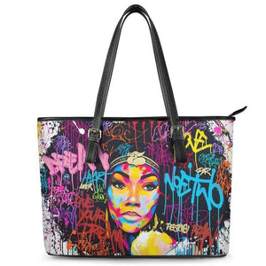 Graffiti Melanin Magic Girls Handbags